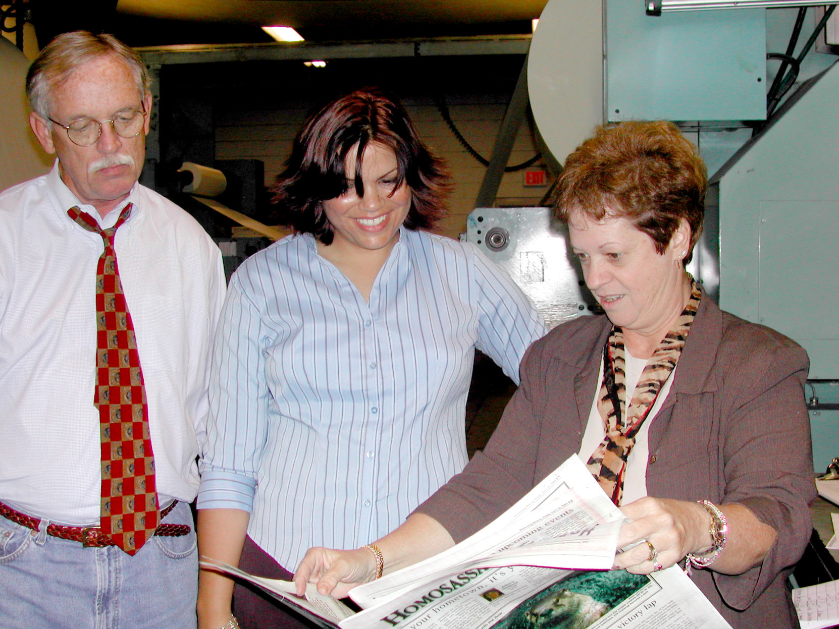 Ken Melton, Adria Byers and Neale Brennan